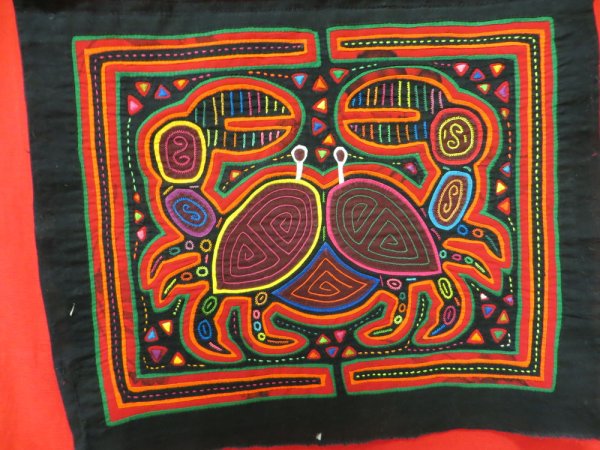 Орнаменты индейцев куна