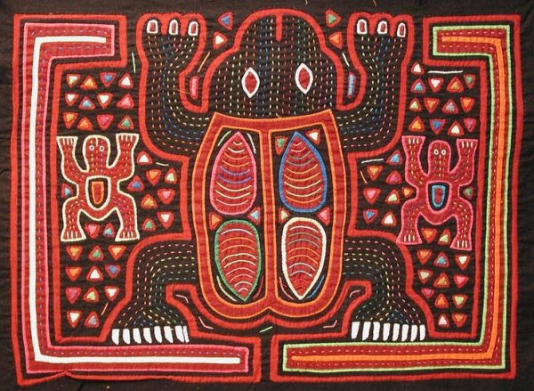 Индейские аппликации Molas мола