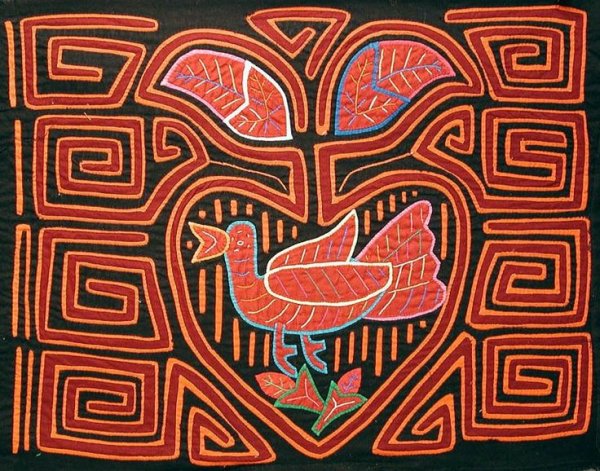 Индейские аппликации Molas мола