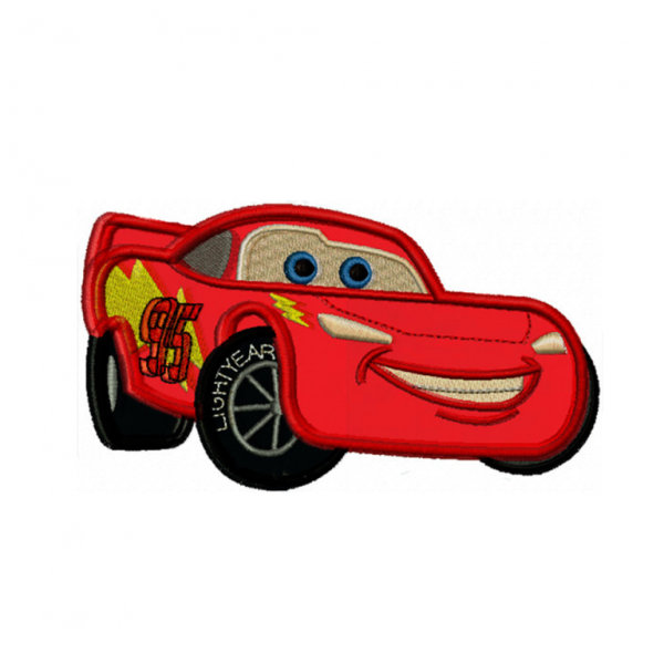 Молния Маквин сзади