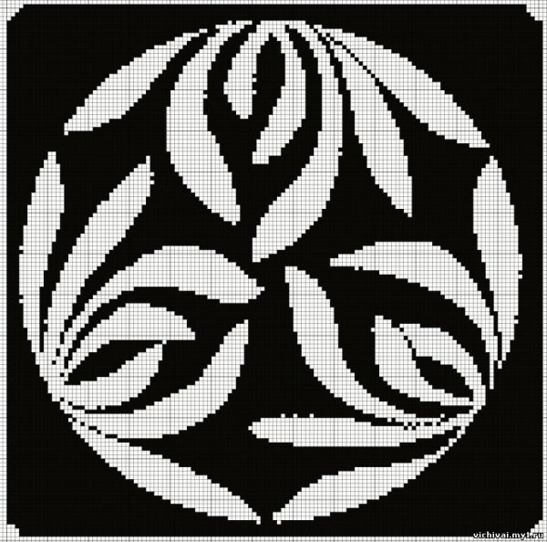 Монохромный орнамент