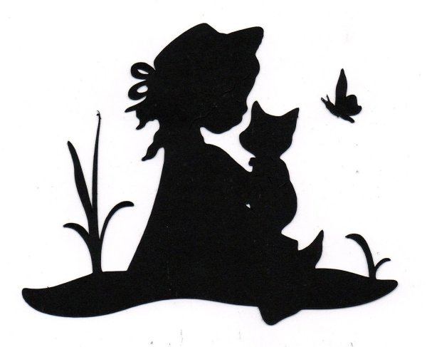 Силуэтная аппликация