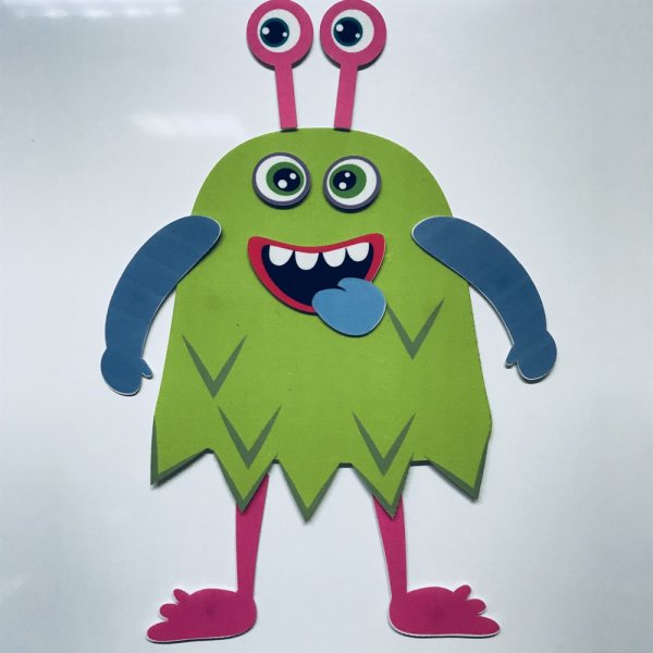 Поделка из бумаги монстрики для детей