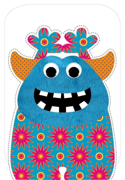 Аппликация монстрики