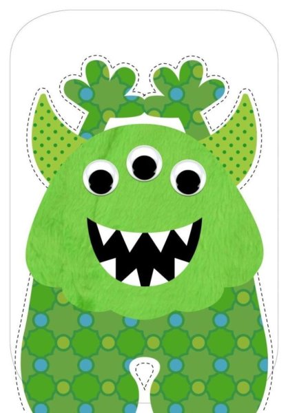 Аппликация монстрики