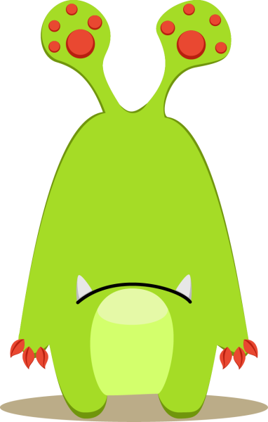 Аппликация монстрики