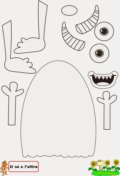 Поделки монстрики для детей