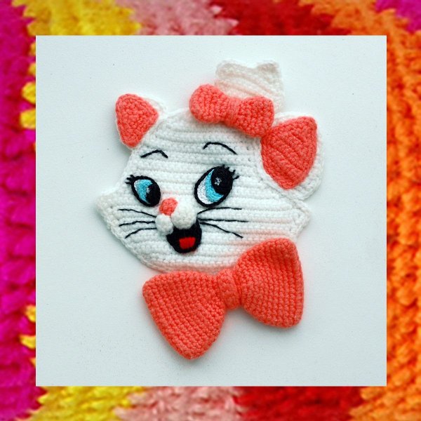 Вязаные аппликации для детей