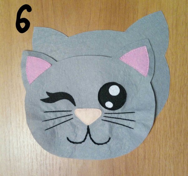 Поделка кошка