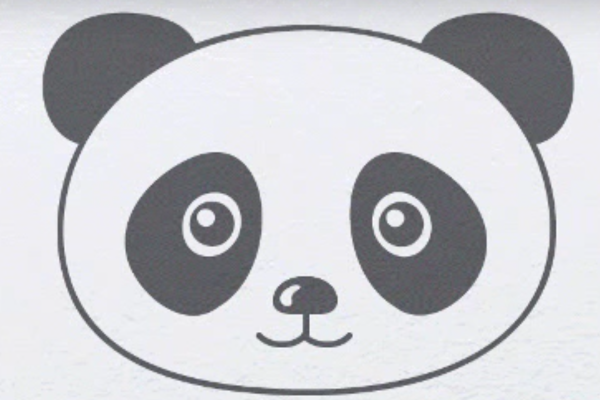 Мордочка панды