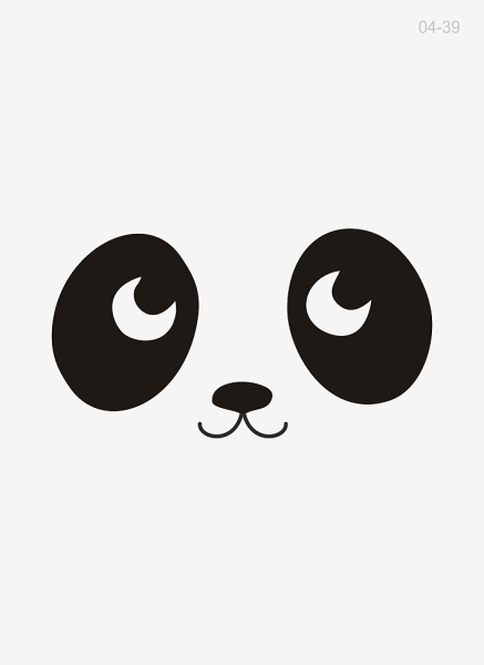 Мордашка панды