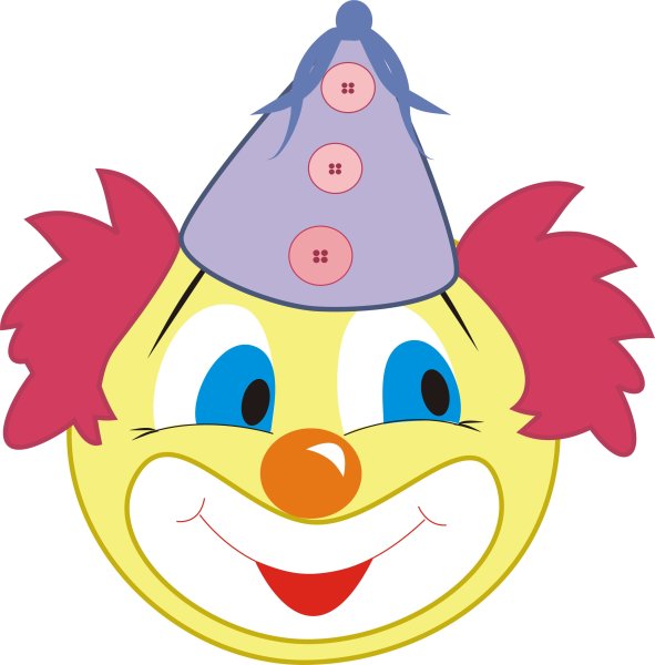 Лицо клоуна