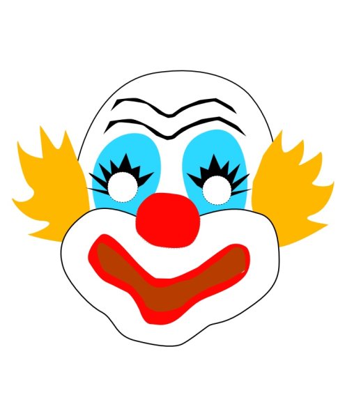 Лицо клоуна