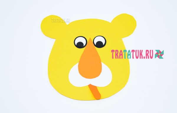 Аппликация Лев