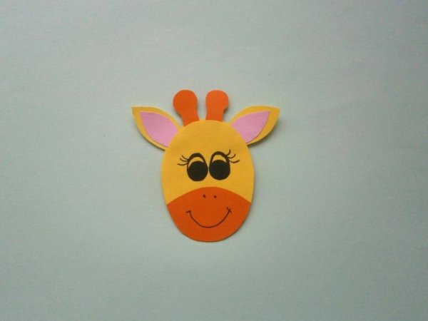 Жираф из конуса