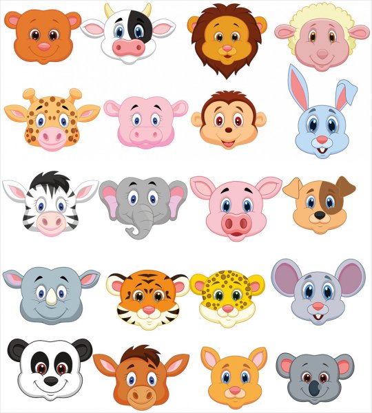 Мордашки животных