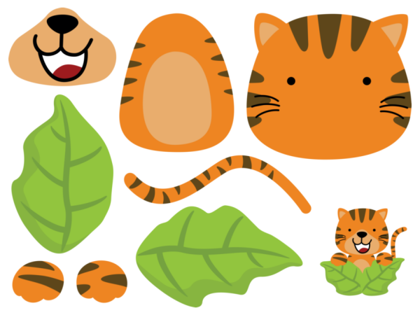 Аппликации для детей для вырезания