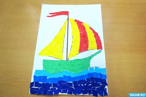 Пластилинография кораблик подготовительная группа