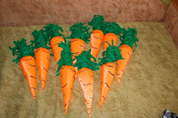 Поделки из морковки