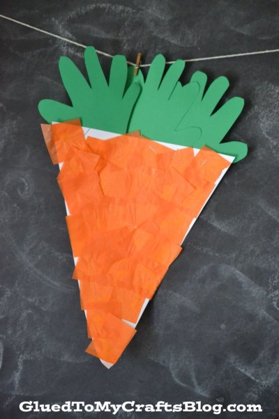 Поделки морковки для дошкольников