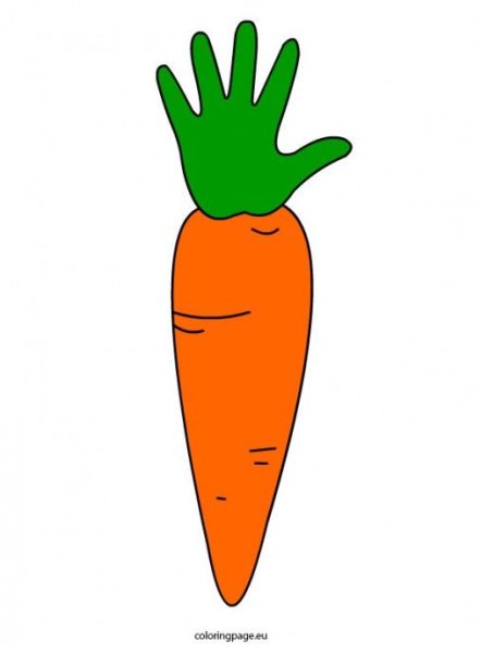 Морковка для рисования
