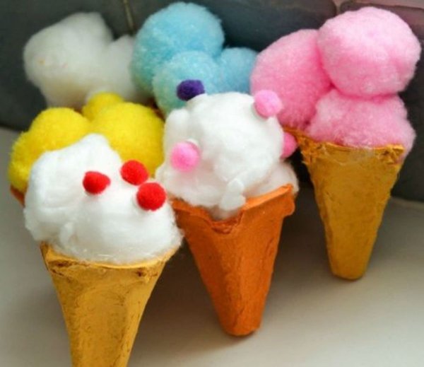 Аппликация мороженое