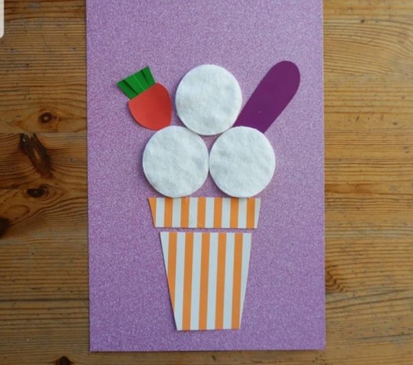 Поделка мороженое для детей