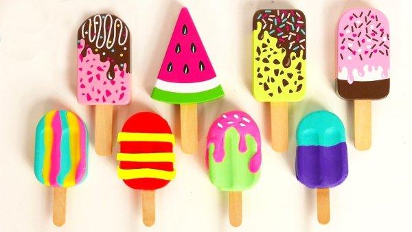 Аппликация мороженое