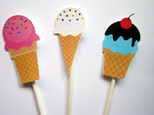 Поделка мороженое