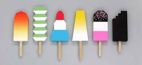 Мороженое эскимо из бумаги