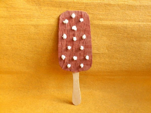 Поделка мороженое эскимо