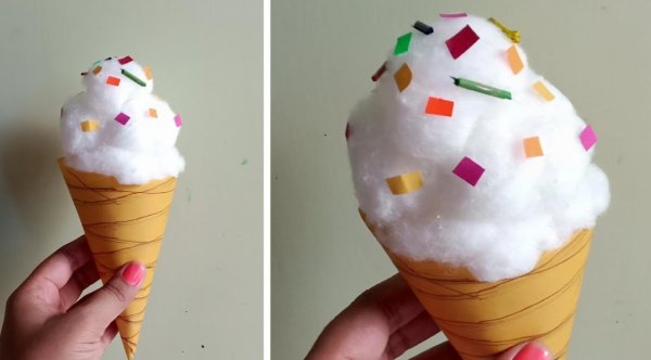Поделка мороженое