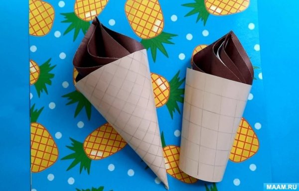 Поделка мороженка