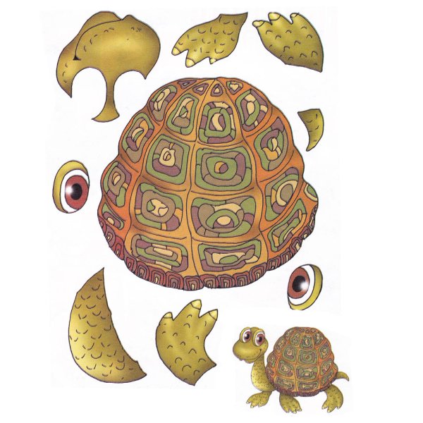 Аппликация черепаха