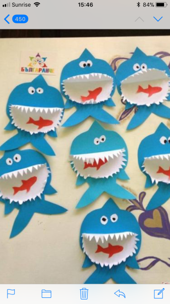 Поделки на тему морские обитатели