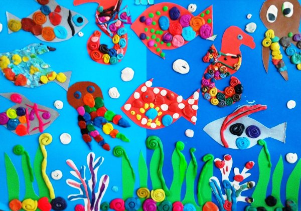 Поделка подводный мир