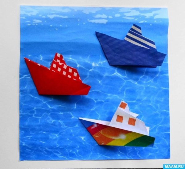 Корабли на рейде подготовительная группа