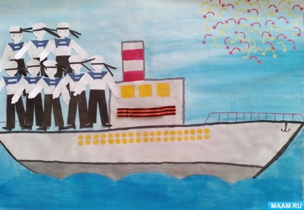 Аппликация военно морской флот