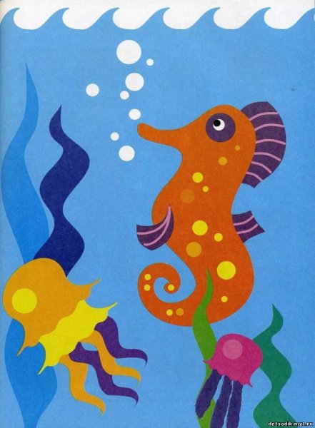 Морская аппликация