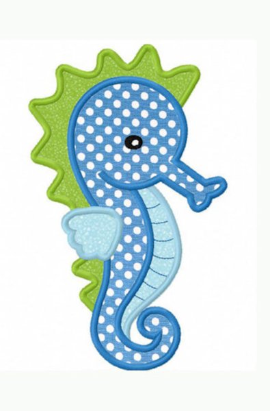Аппликация морской конек подготовительная группа