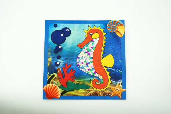 Аппликация пластилином