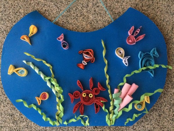 Поделка морские обитатели