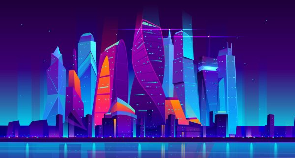 Москва Сити арт