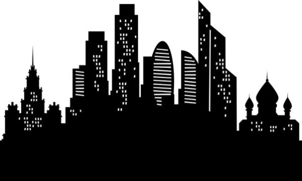 Силуэт города