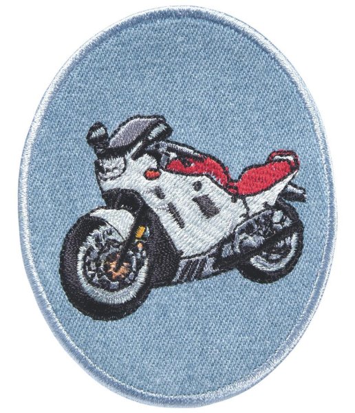 Аппликация мотоцикл