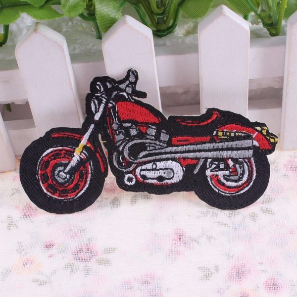 Аппликация мотоцикл
