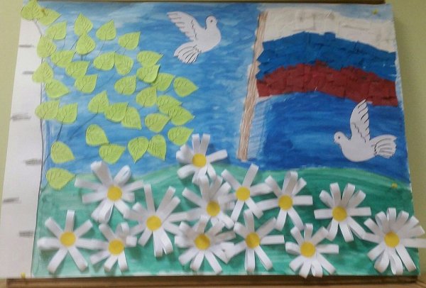 Поделка моя Россия