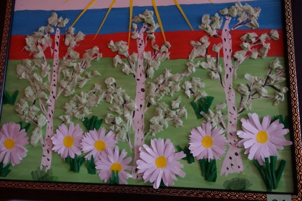 Поделка Россия Родина моя