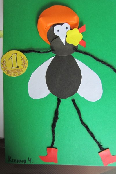 Аппликация на тему сказки