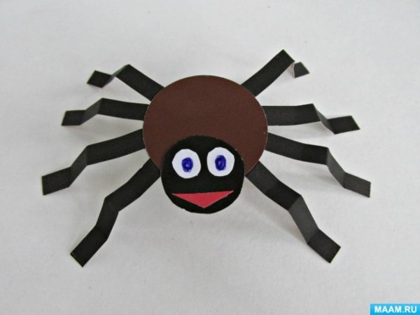 Паук поделка для детей